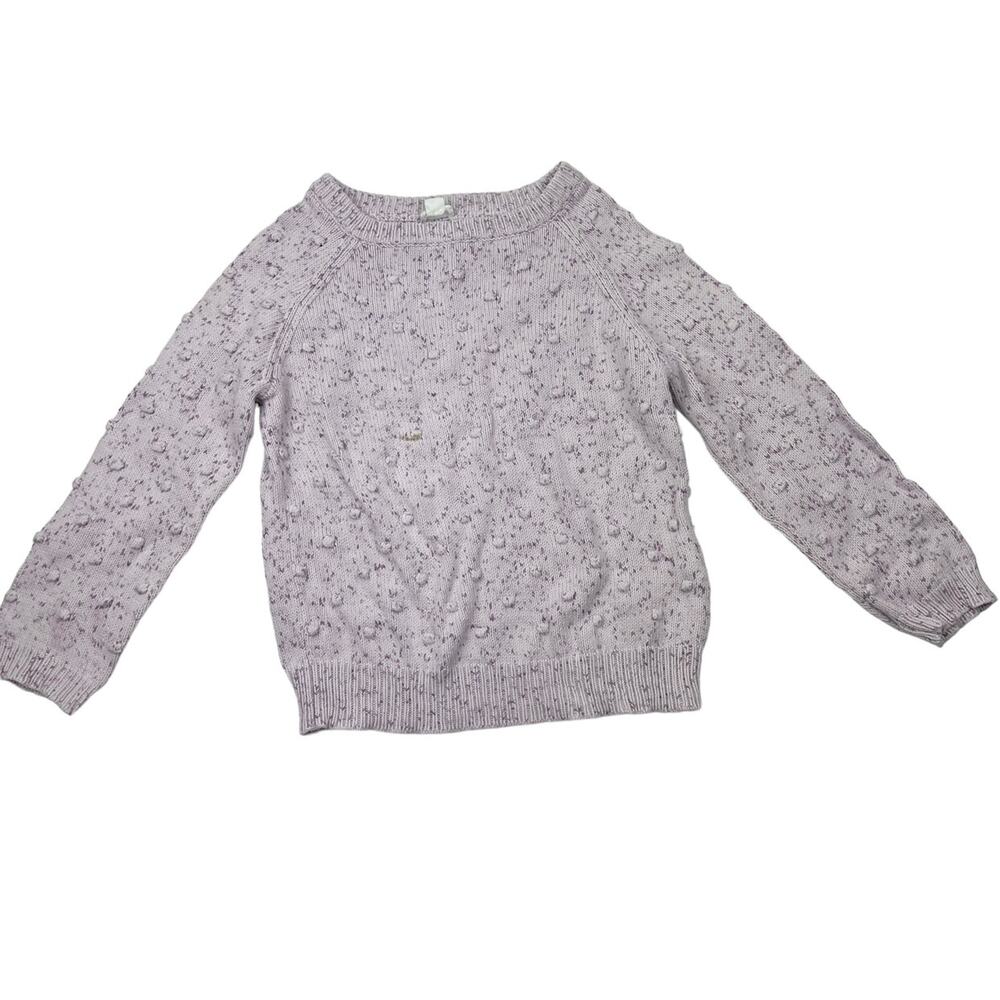 Jamie Kay Lilac Flec Dotty Knit Sweater